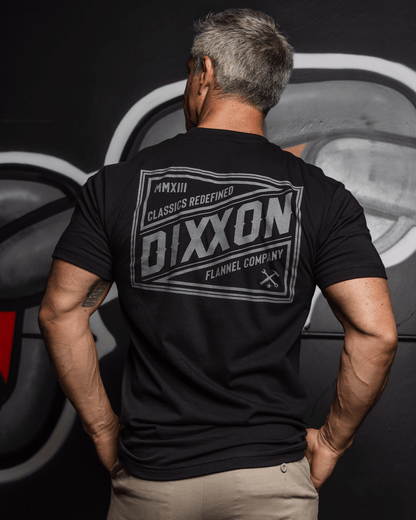 Grey Classic Billboard T-Shirt - Black
