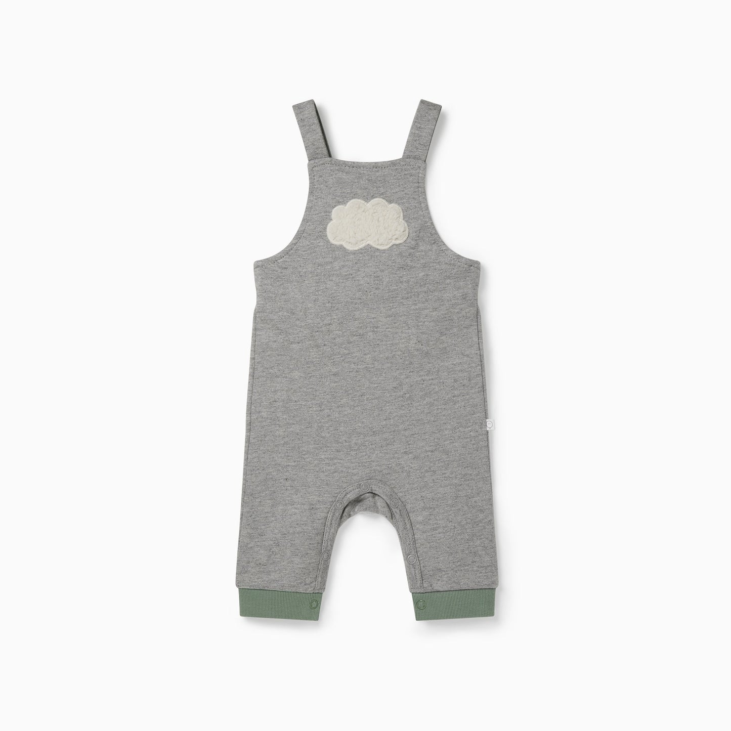 Cloud Dungarees & Roll Neck Bodysuit Outfit