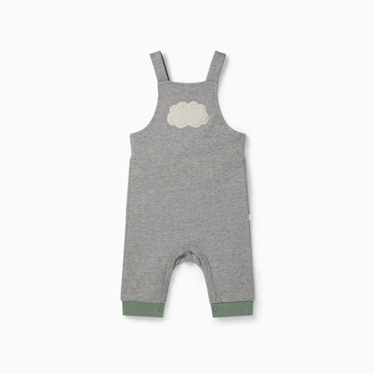 Cloud Dungarees & Roll Neck Bodysuit Outfit