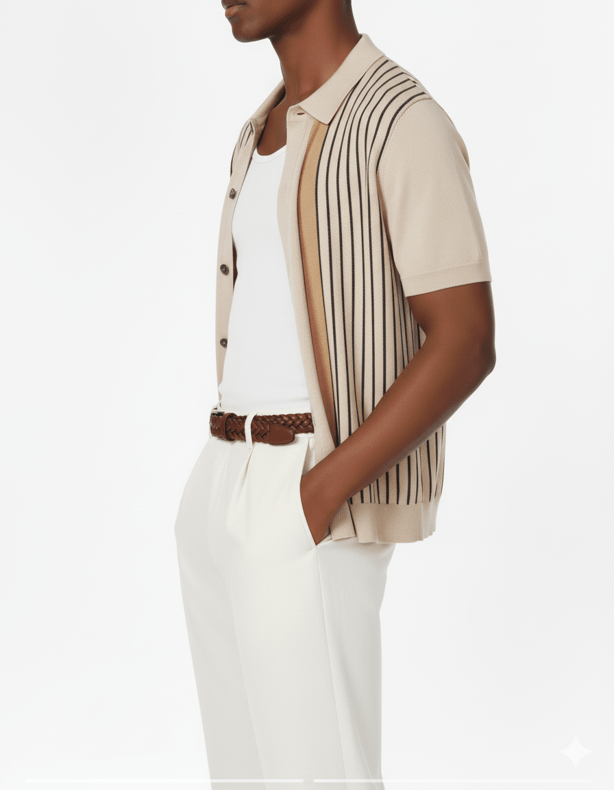 Hawk's Bay - Men's Textured Polo Shirt