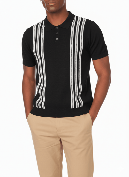Hawk's Bay - Men's Textured Polo Shirt