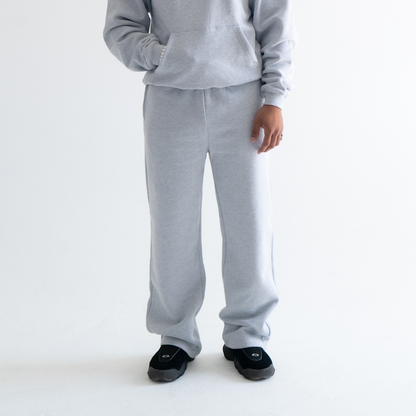 600 GSM 'Heather Grey' Core Sweatpants