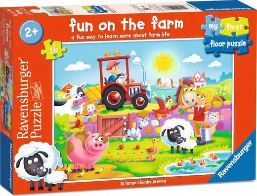 Fun on the Farm Floor Puzzle