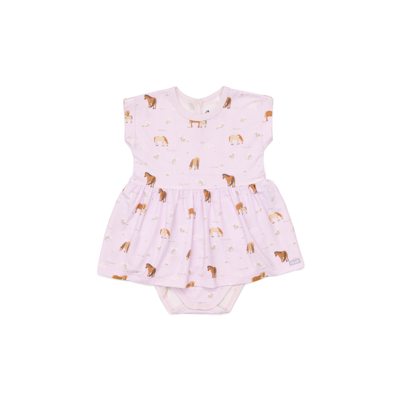 Horse Modal Girl Romper