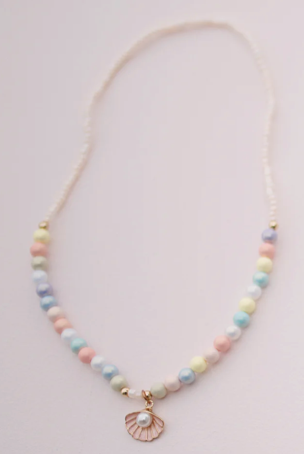Boutique Pastel Shell Necklace