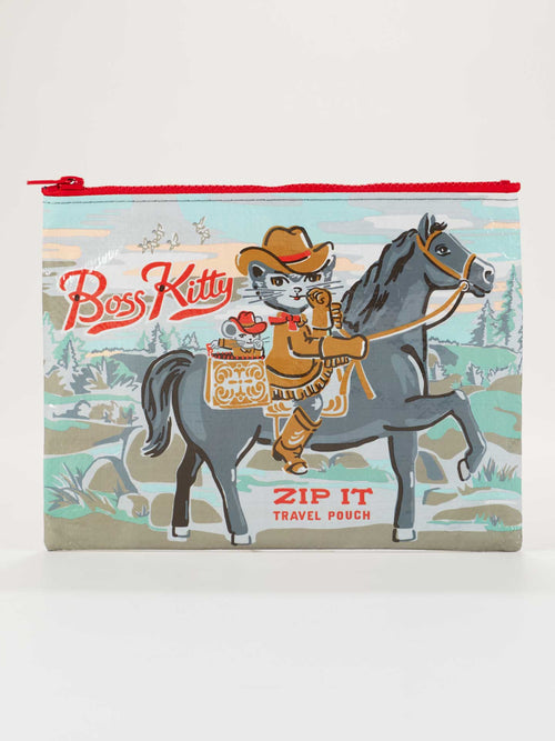 Boss Kitty - Zipper Pouch