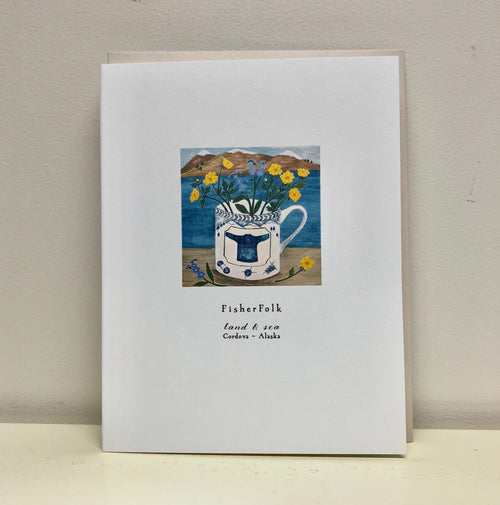 FisherFolk Land & Sea Gansey Mug Notecard