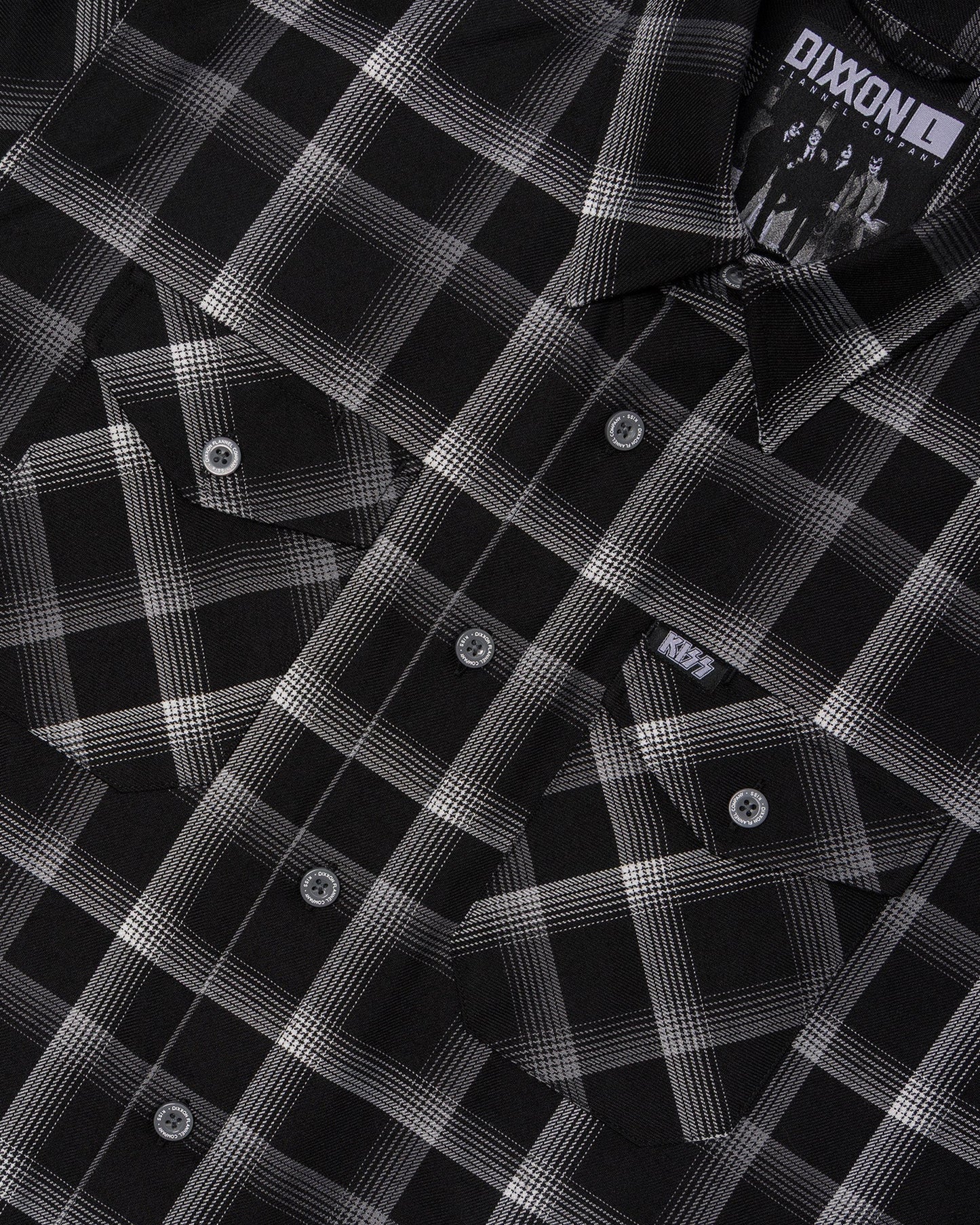 KISS Dressed To Kill Flannel