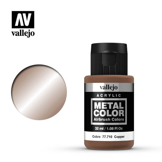 Metal Color Airbrush Colors by Vallejo - 77.710 Copper