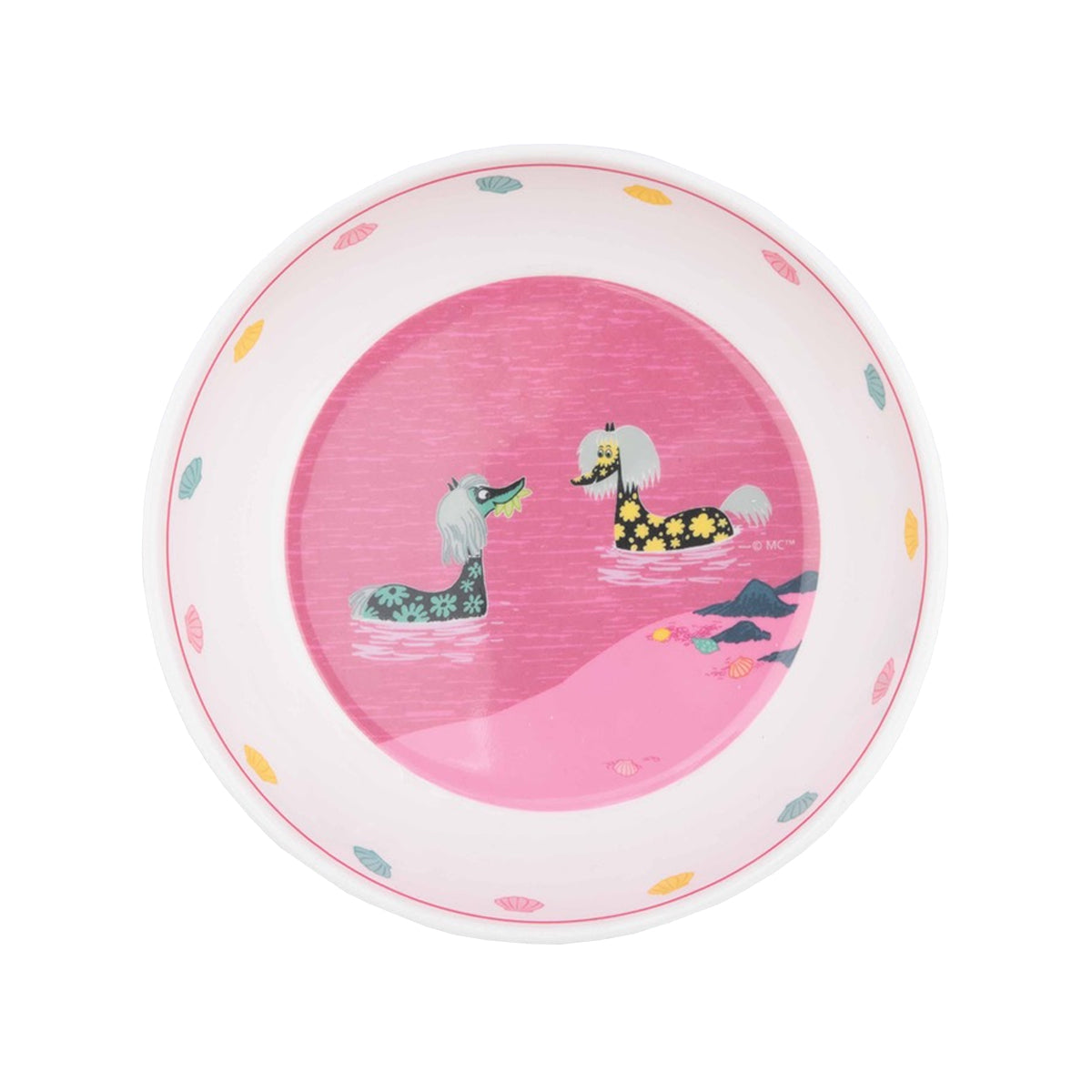 Moomin Children's Bowl –  Sea Pink