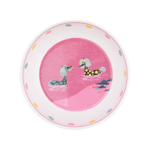 Moomin Children's Bowl –  Sea Pink