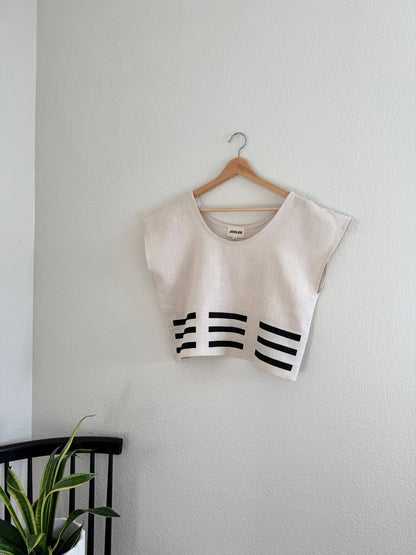 Nature linen top