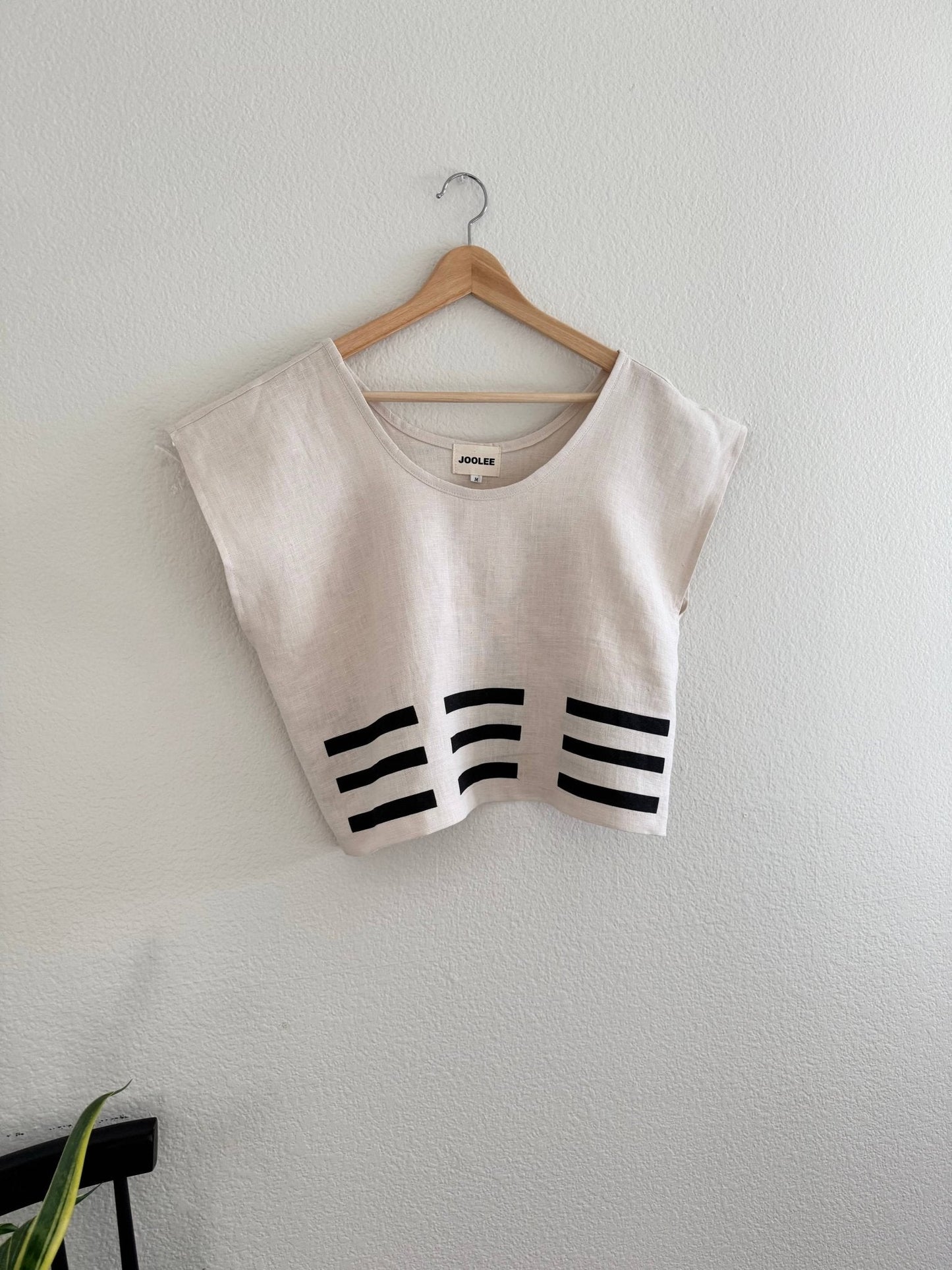 Nature linen top