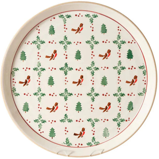 Nicholas Mosse - Presentation Platter, Winter Robin (retired)