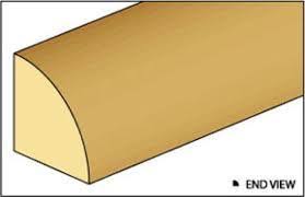 Basswood - Trim - 3/64" Quarter Round