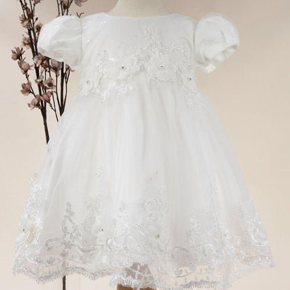 Riya Ivory or White Christening / Baptism Dress