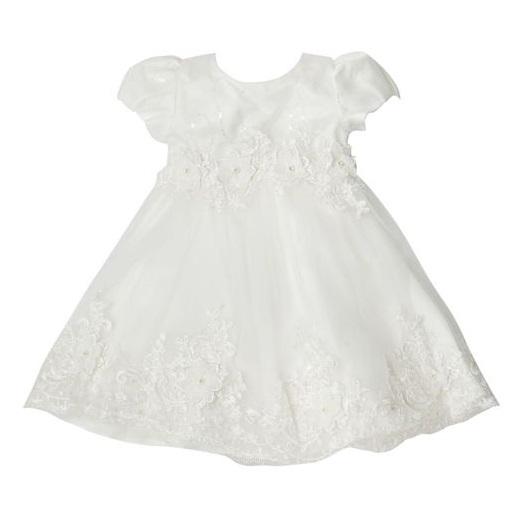 Riya Ivory or White Christening / Baptism Dress