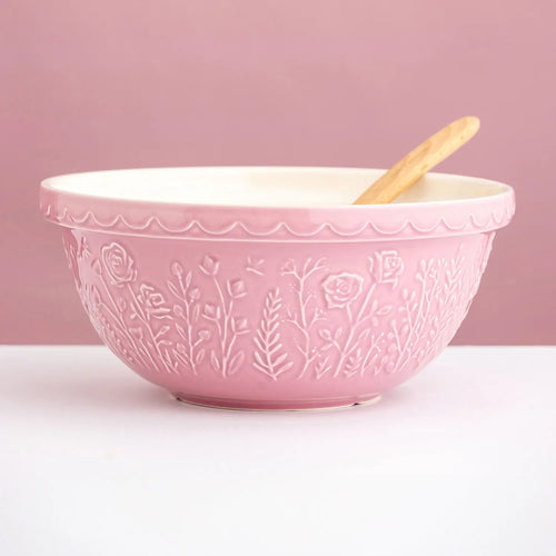 Mason Cash – Mixing Bowl S12 In the Meadow Collection, Rose Pink