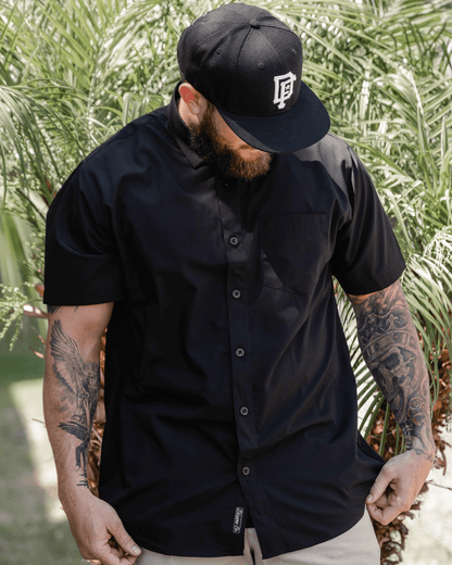 Solid Bamboo Short Sleeve 2.0 - Black