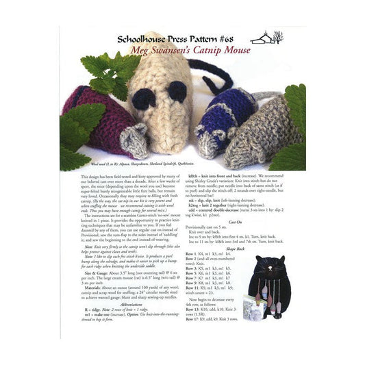 Meg Swanson's Catnip Mouse Pattern