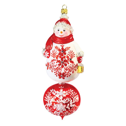 Floral Winter Ornament