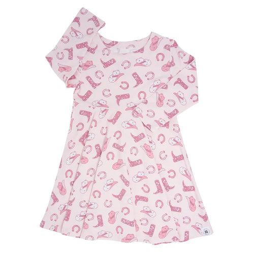 Gwen Swirly Dress - Select Size