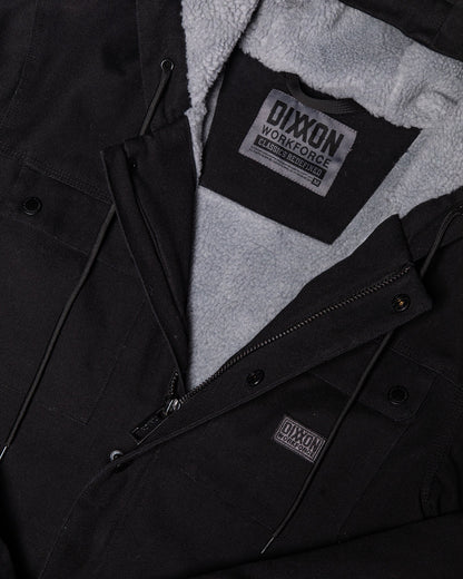The Colt Sherpa Work Jacket - Black