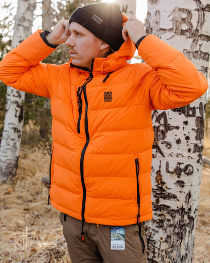 The Ridge Down Jacket - Orange