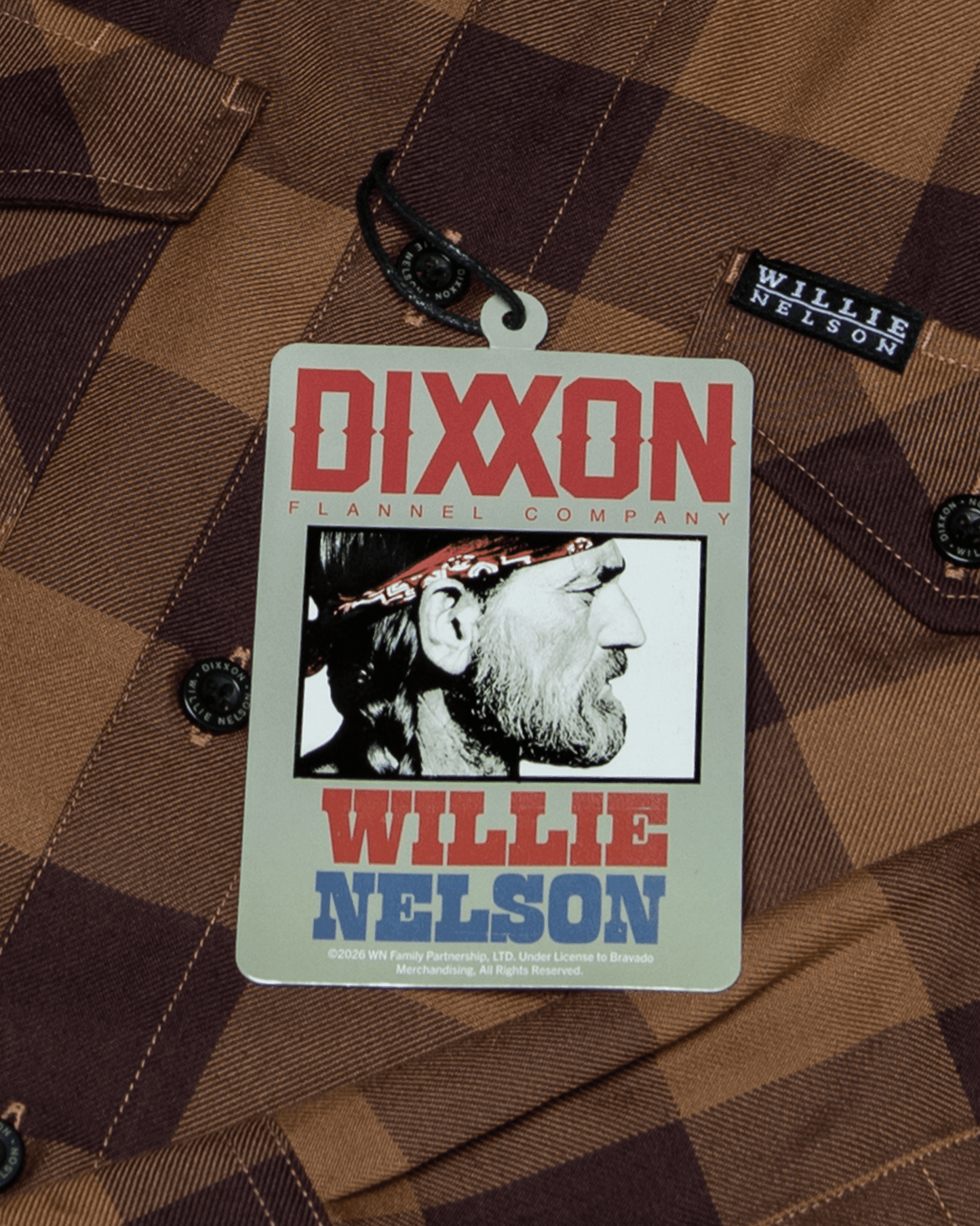 The Willie Nelson Flannel