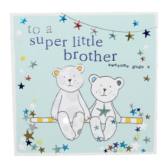 To a Super Little Brother Card