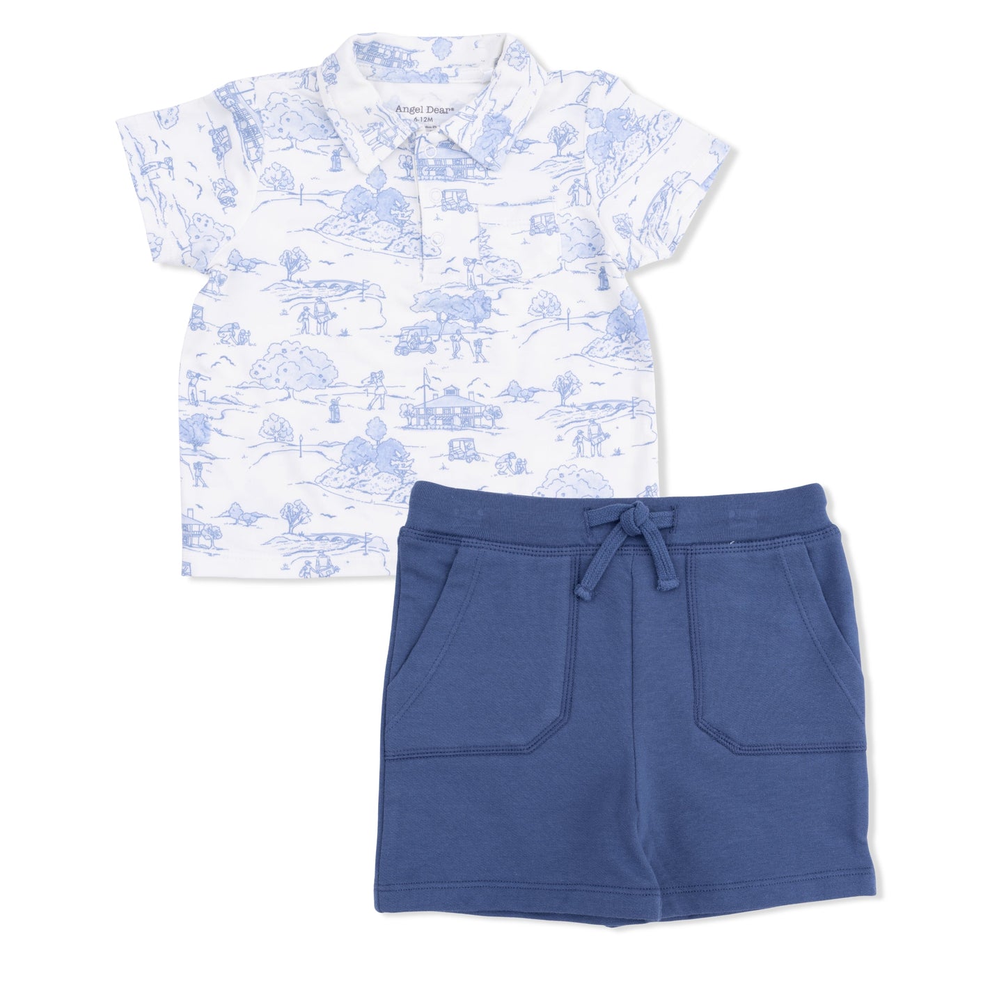 Golf Toile Polo w/Everyday Short