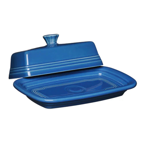 Fiestaware - XL Covered Buttered Dish, Lapis